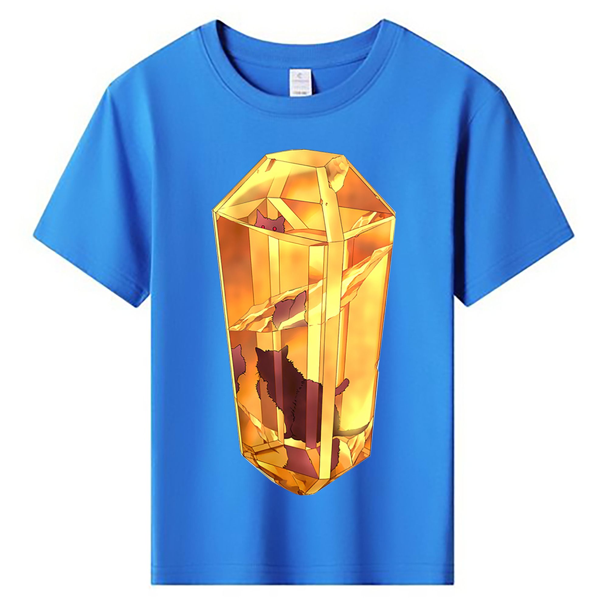（画像用） 遊☆戯☆王 Yu-Gi-Oh! 綿100％キッズTシャツ（フロントプリント）